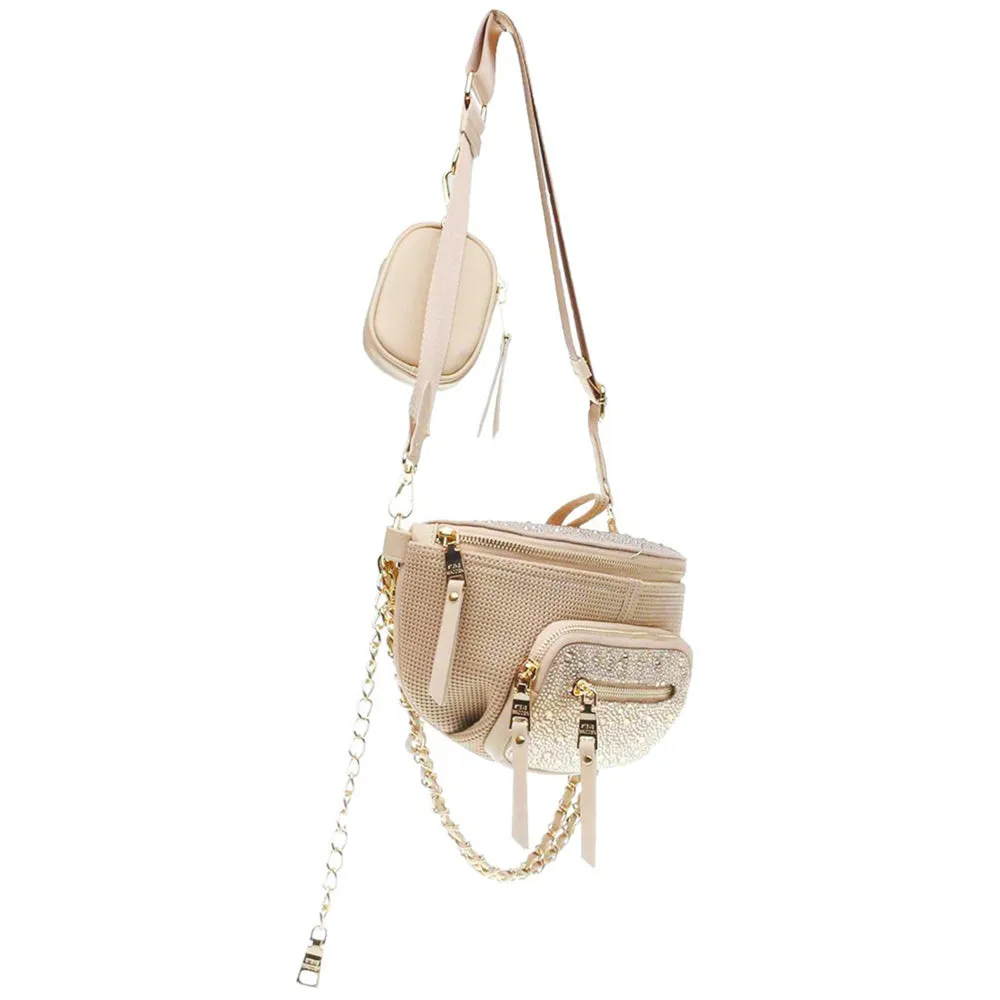 Bmaxima Blush Multi Crossbody Bag