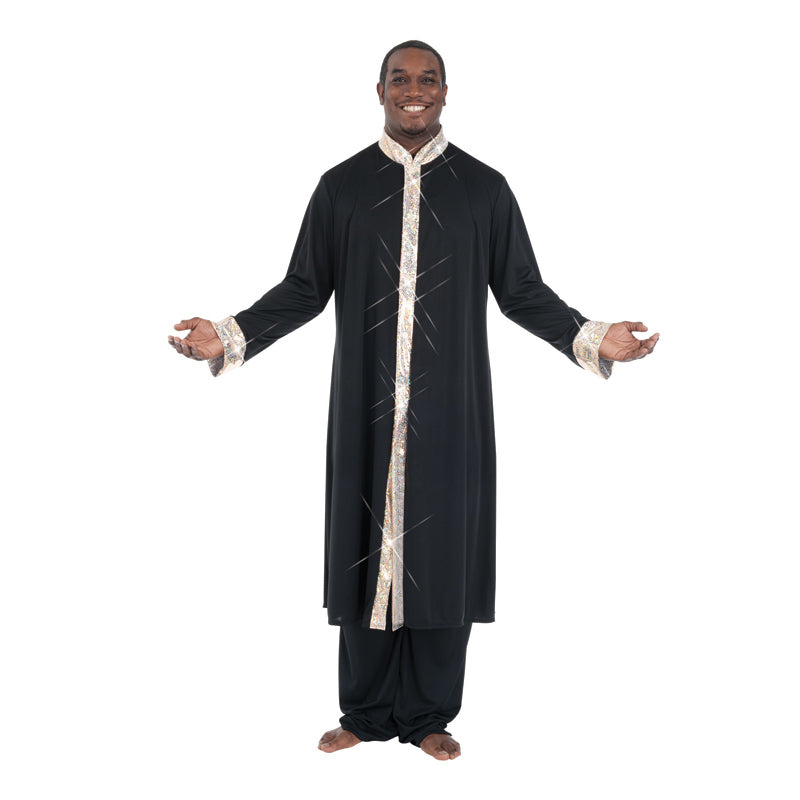 Body Wrappers Stained Glass Praise Robe - High Quality, Vibrant-Colored Robe