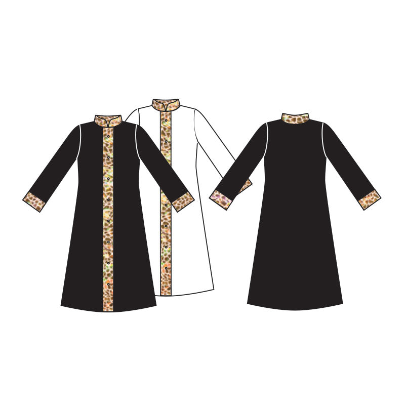 Body Wrappers Stained Glass Praise Robe - High Quality, Vibrant-Colored Robe