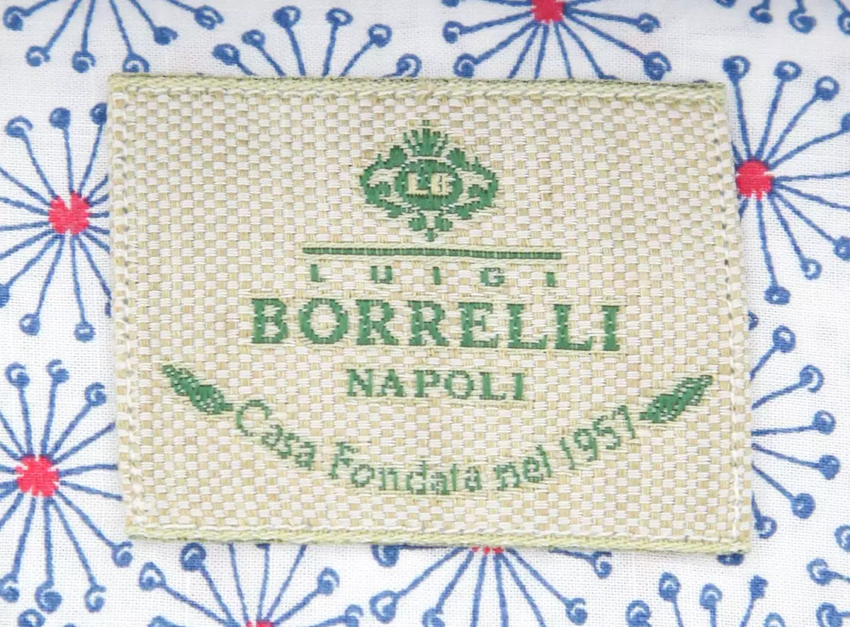 Borrelli Extra Slim White Shirt