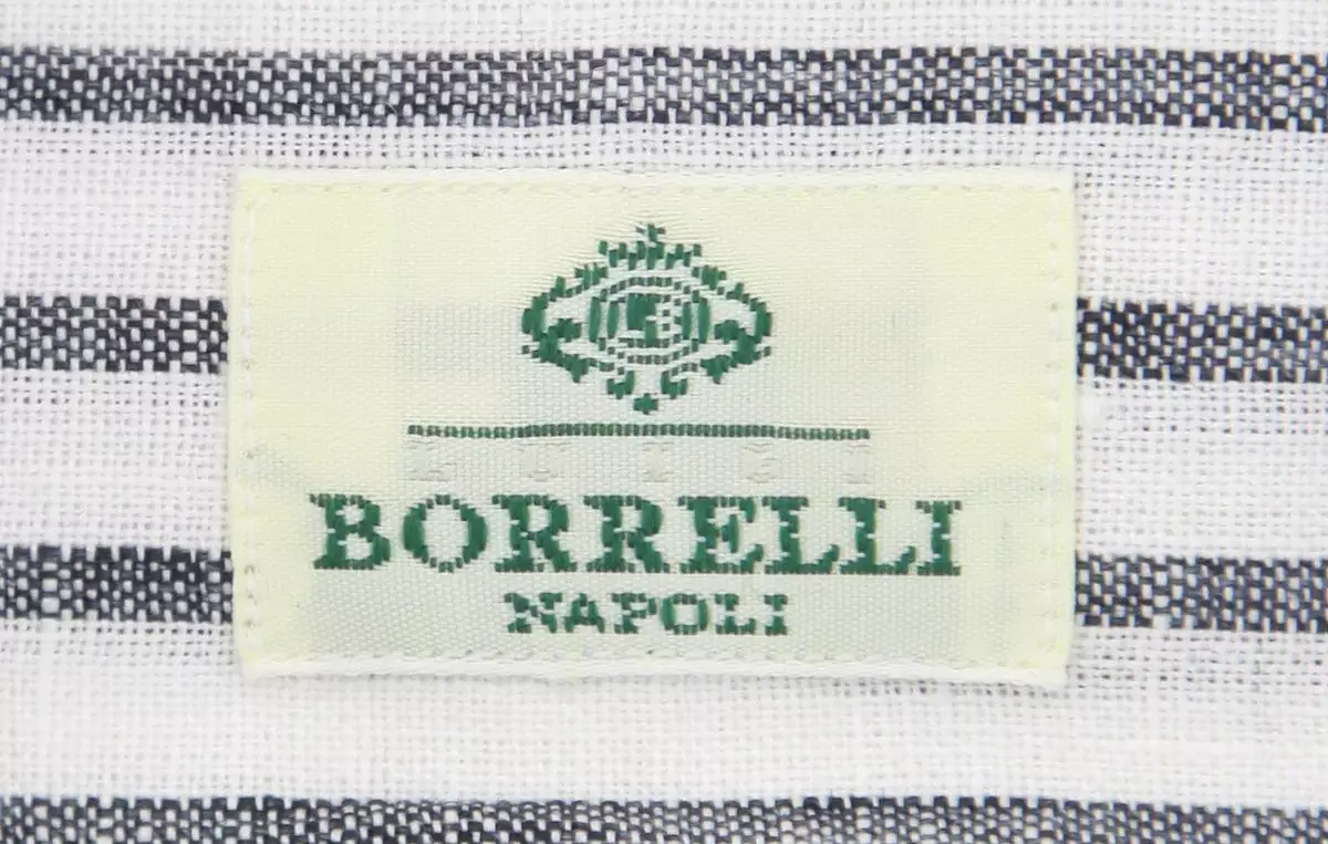 Borrelli White Shirt - Extra Slim fit