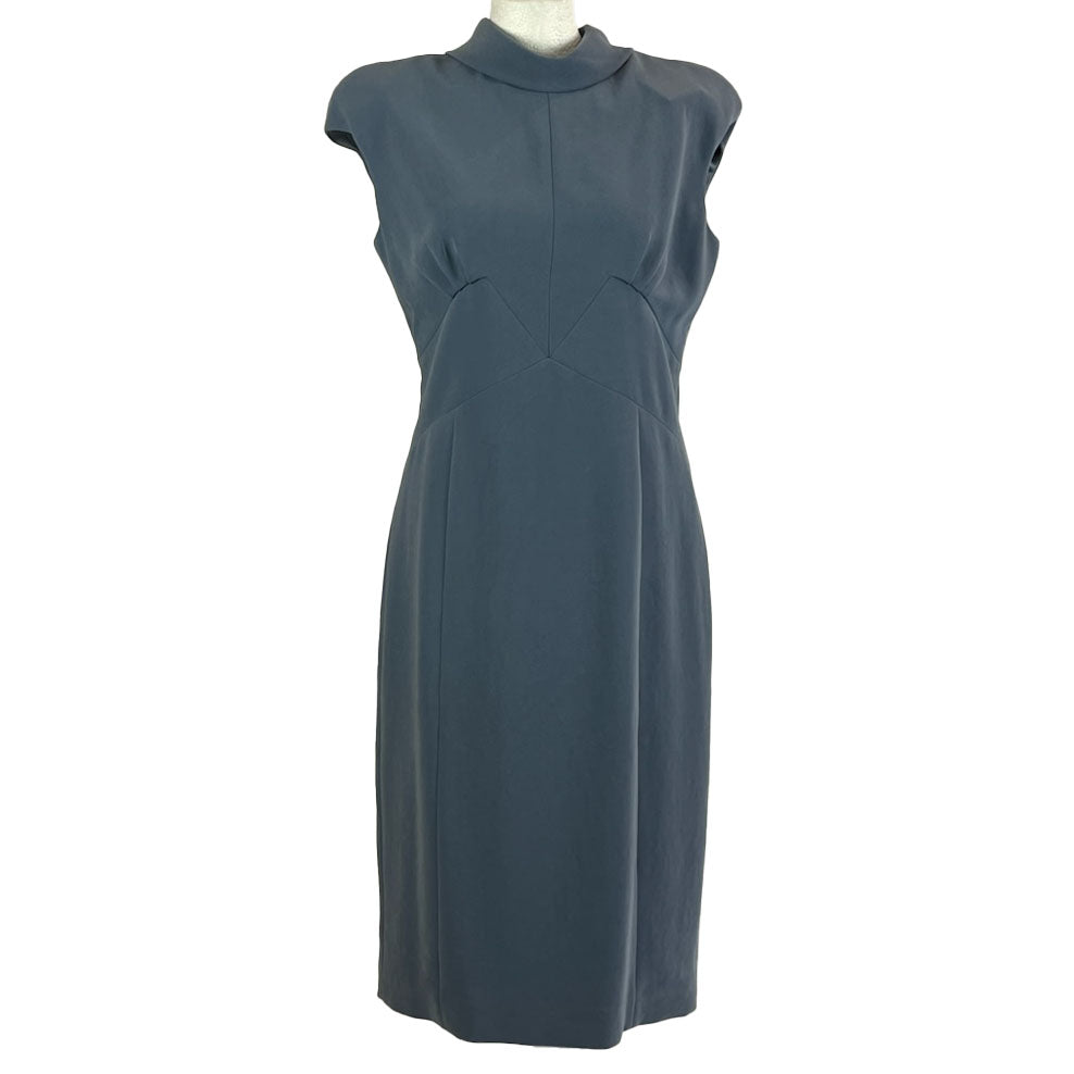 Bottega Veneta Blue Midi Dress - Shop Now