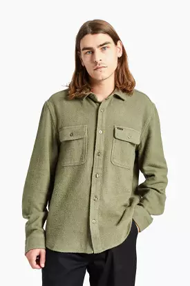 Bowery Olive Twill Overshirt