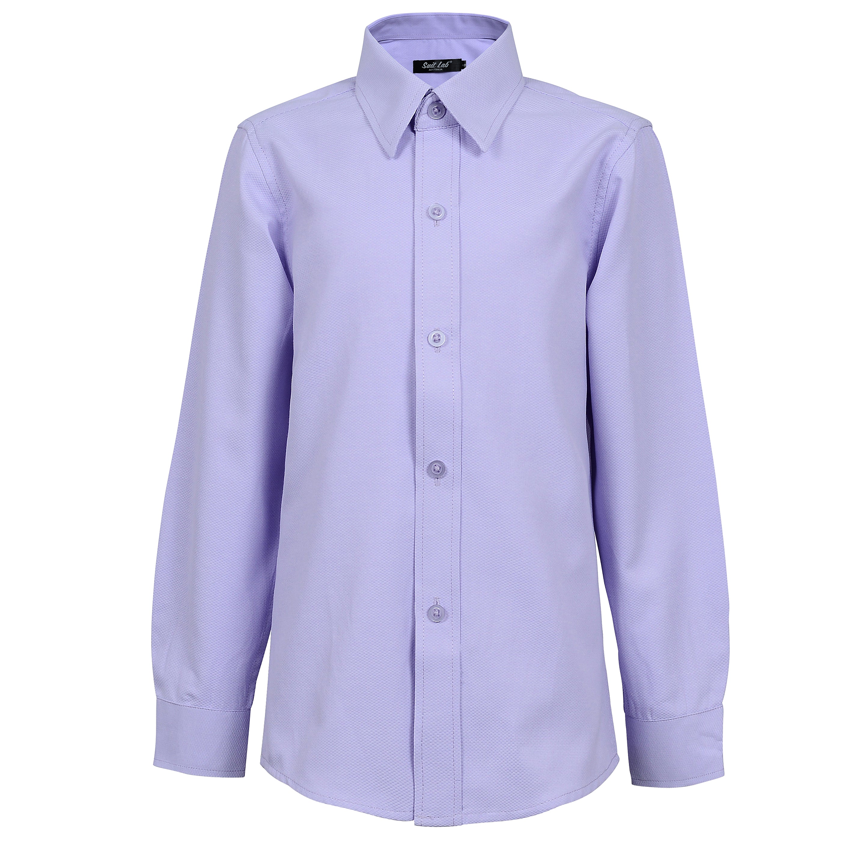 Boys Purple Dress Shirt