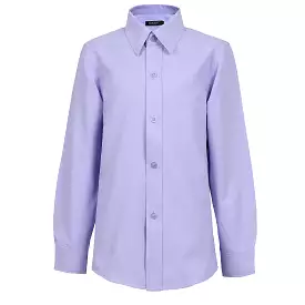 Boys Purple Dress Shirt