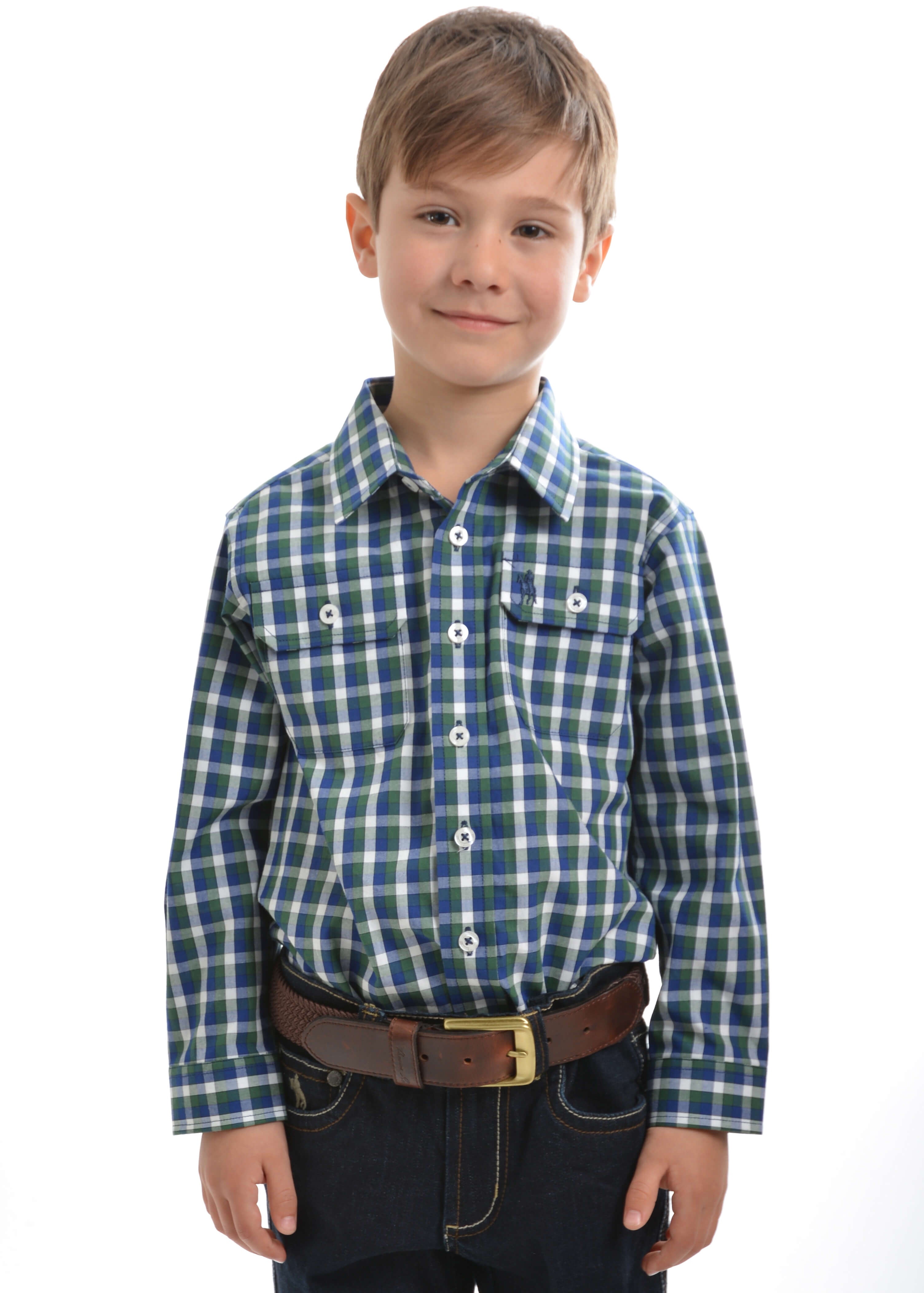 Boy's Thomas Cook Beaufort Check shirt