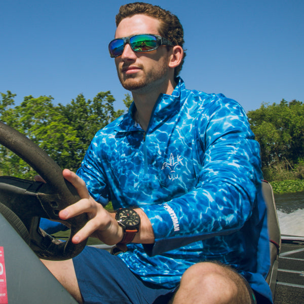 Breathable Fishing Shirt: Cool Breeze Quarter-Zip