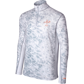 Breathable Long Sleeve Fishing Shirt: Cool Breeze Quarter Zip