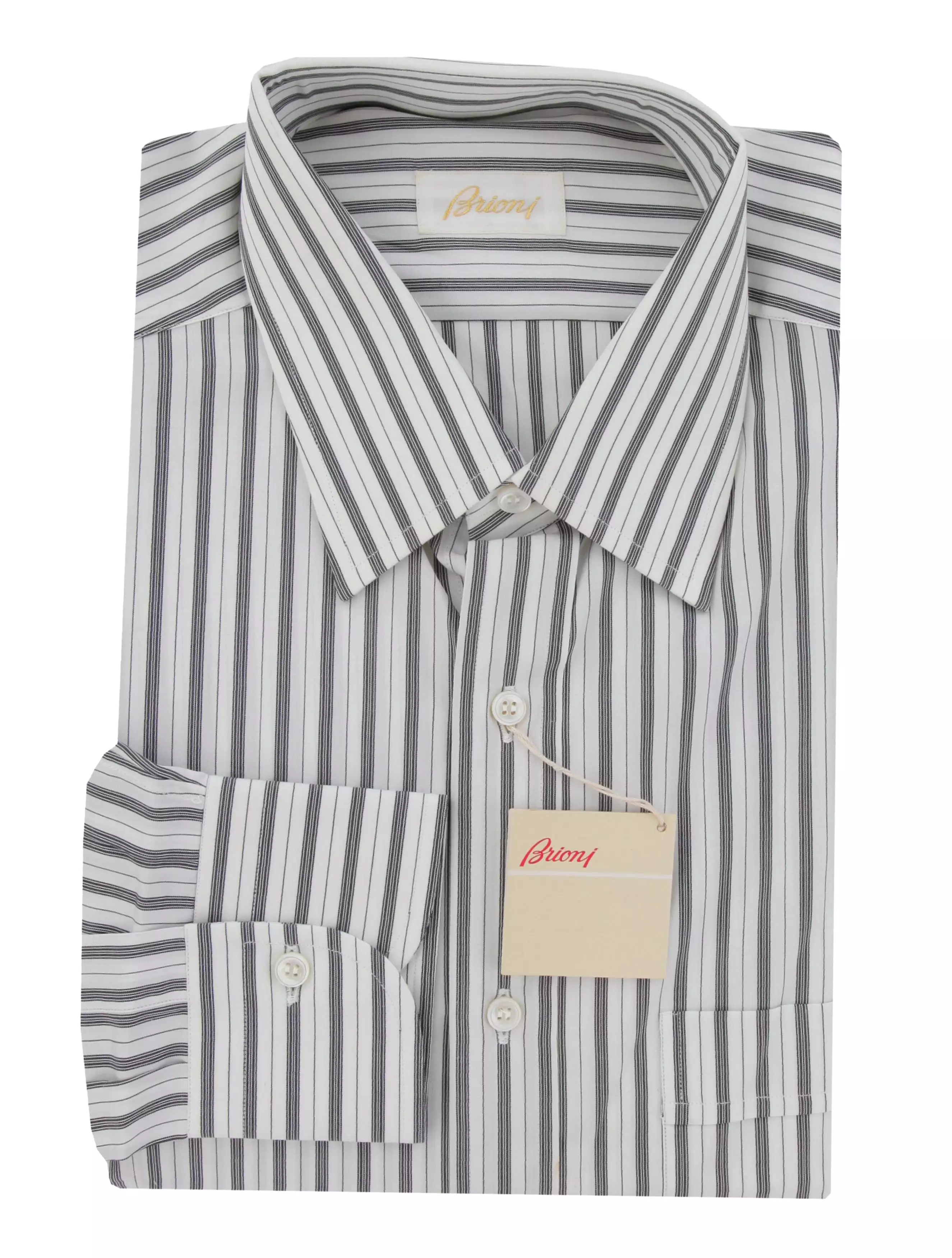 Brioni Black Slim-Fit Shirt