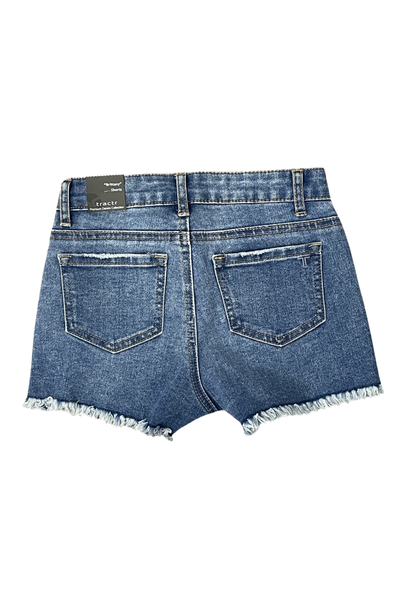 Brittany Denim Shorts - Distressed, Trendy, Fashionable Shorts - Limited Time Offer