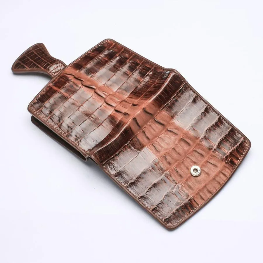 Brown Crocodile Skin Women's Wallet - Google SEO Result