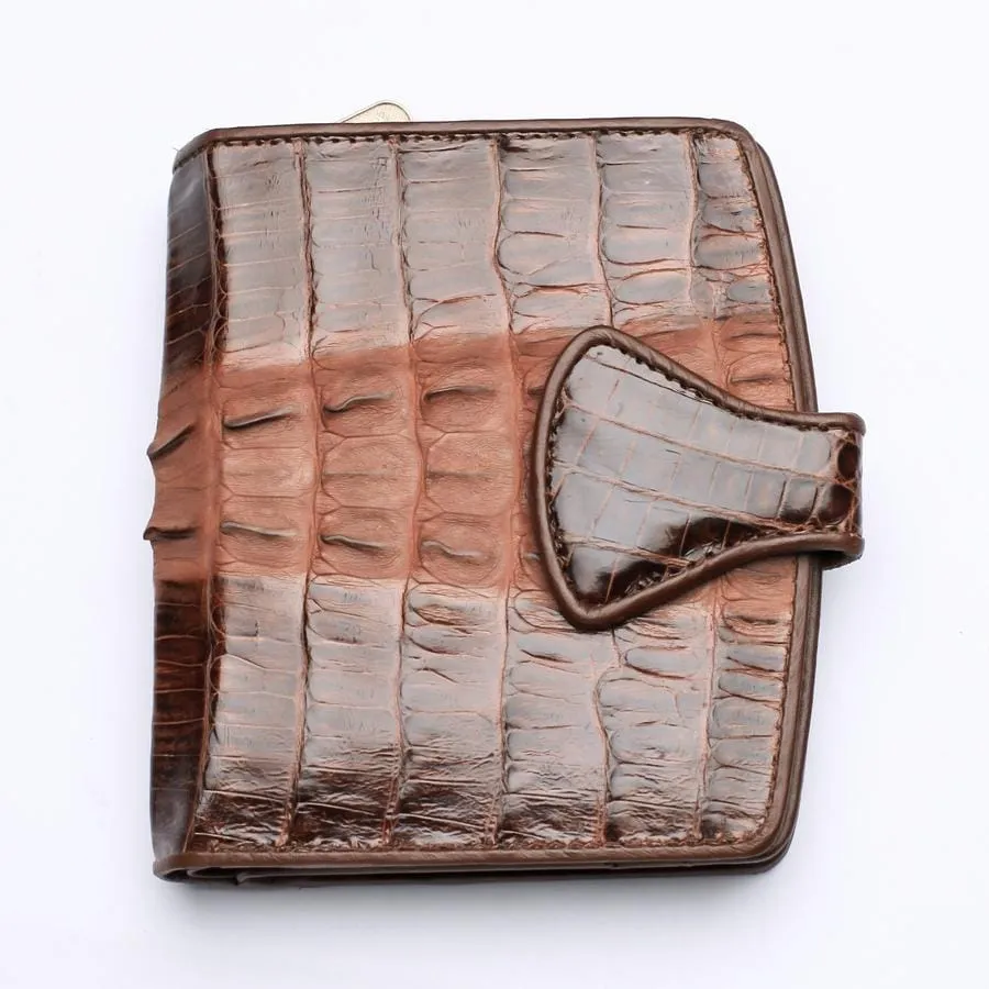 Brown Crocodile Skin Women's Wallet - Google SEO Result