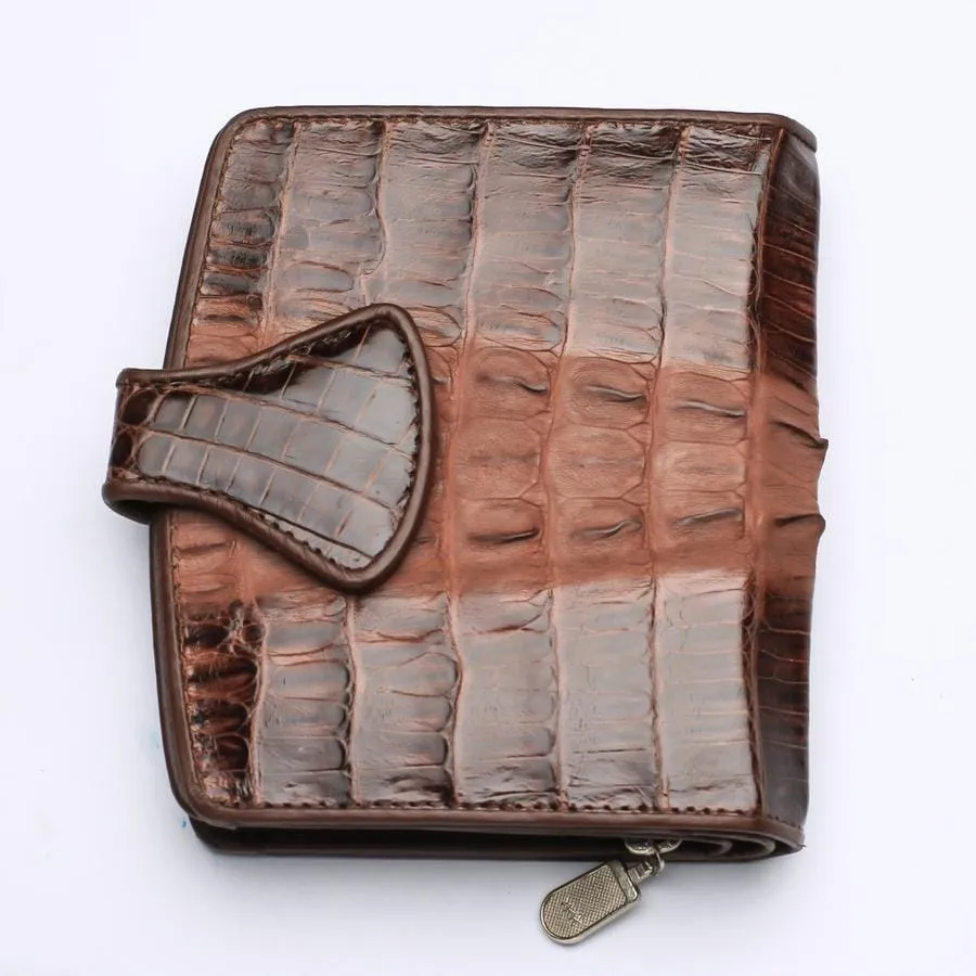 Brown Crocodile Skin Women's Wallet - Google SEO Result