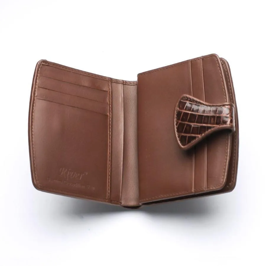 Brown Crocodile Skin Women's Wallet - Google SEO Result