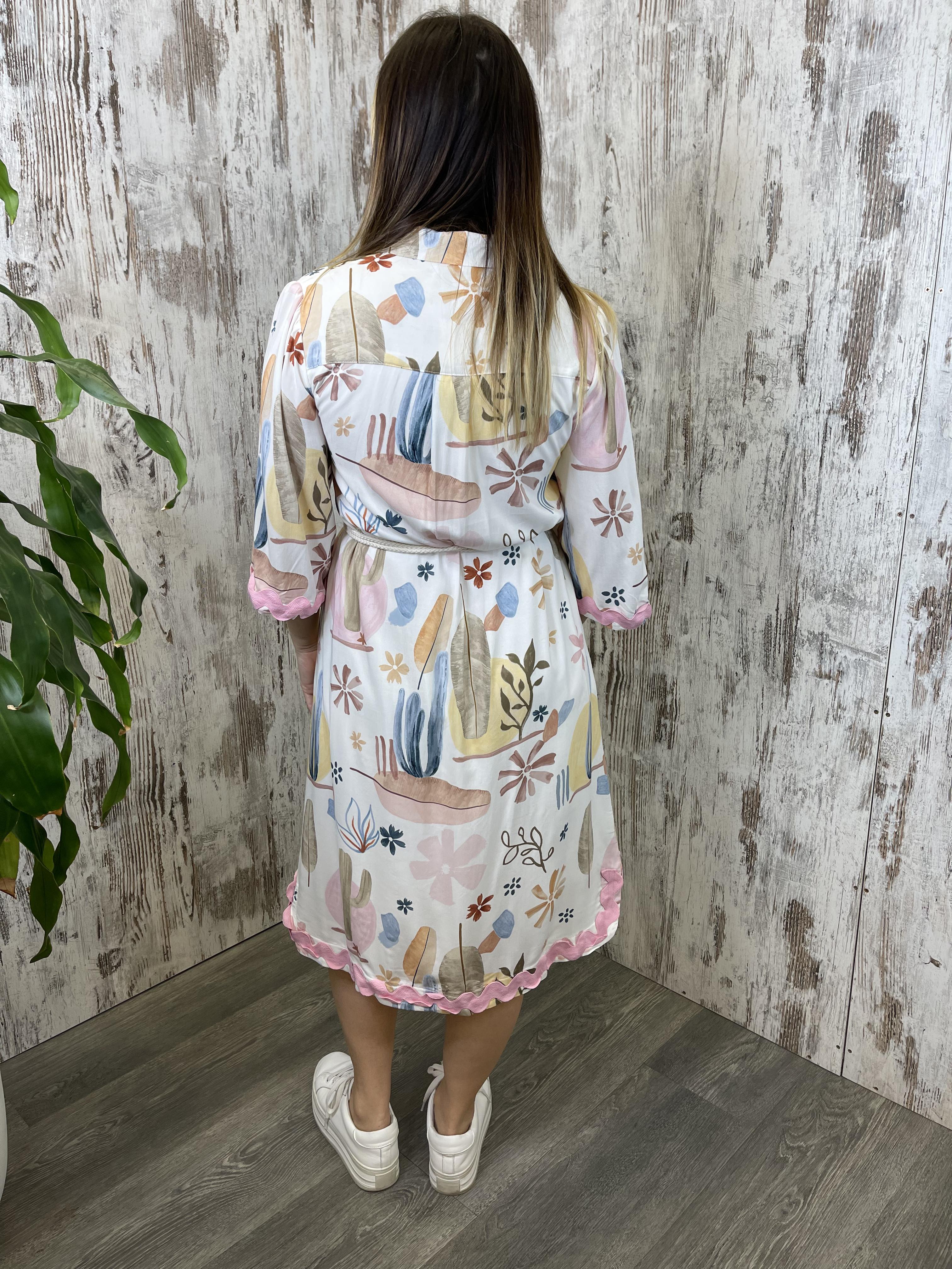 Brynn Midi Shirt Dress for Desert Dreams