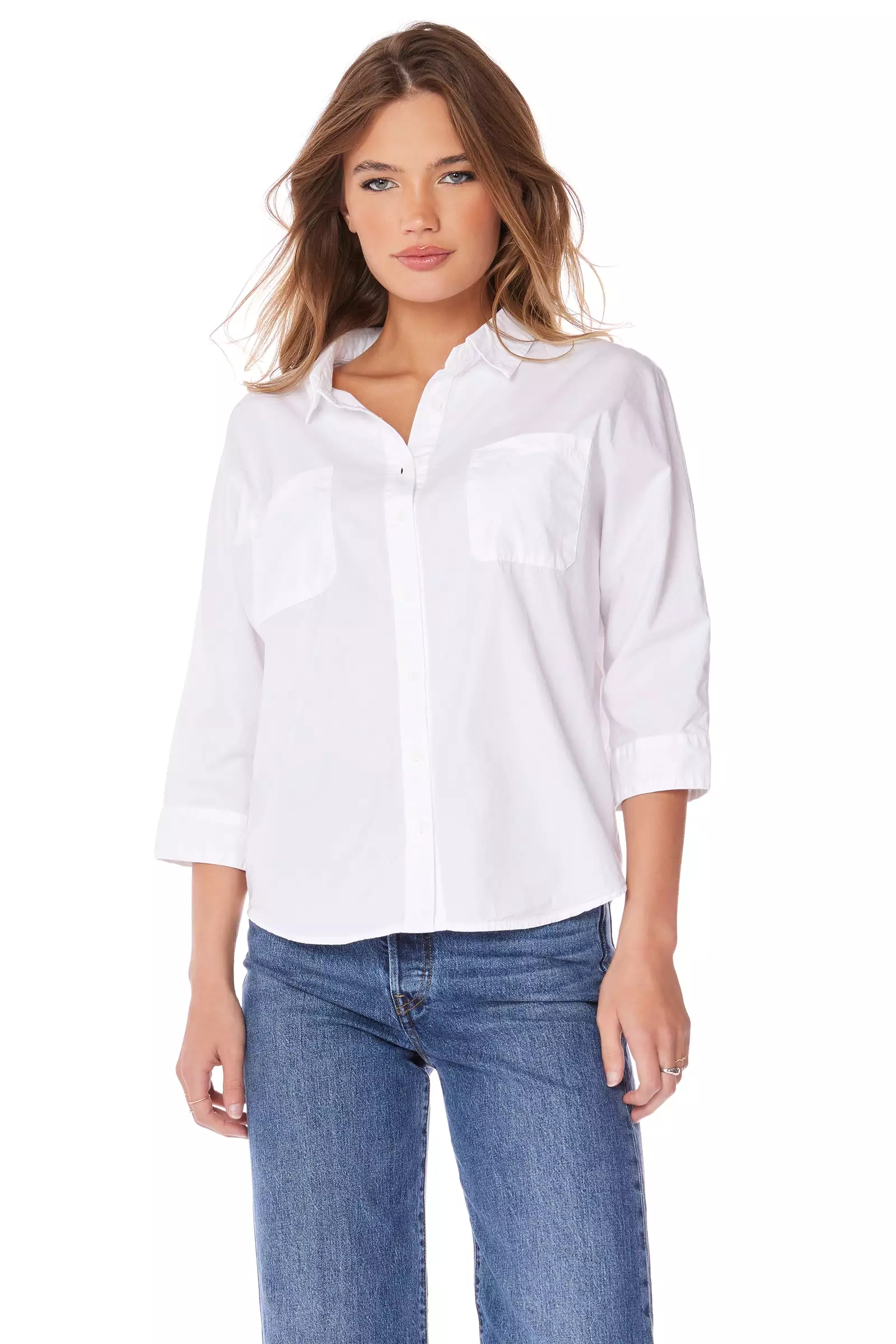 Button Front Dolman Top.