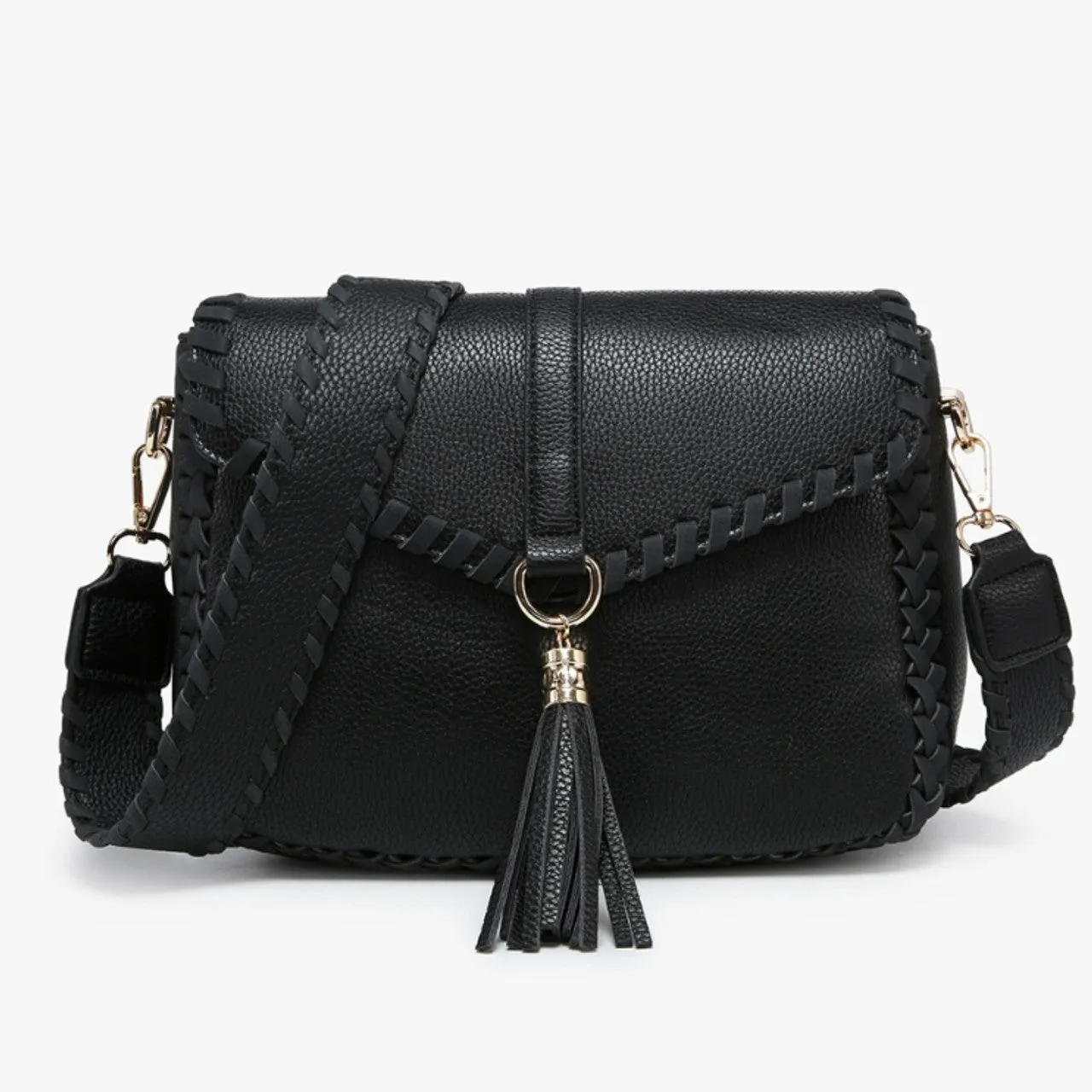 Cam Whipstitch fringe shoulder bag