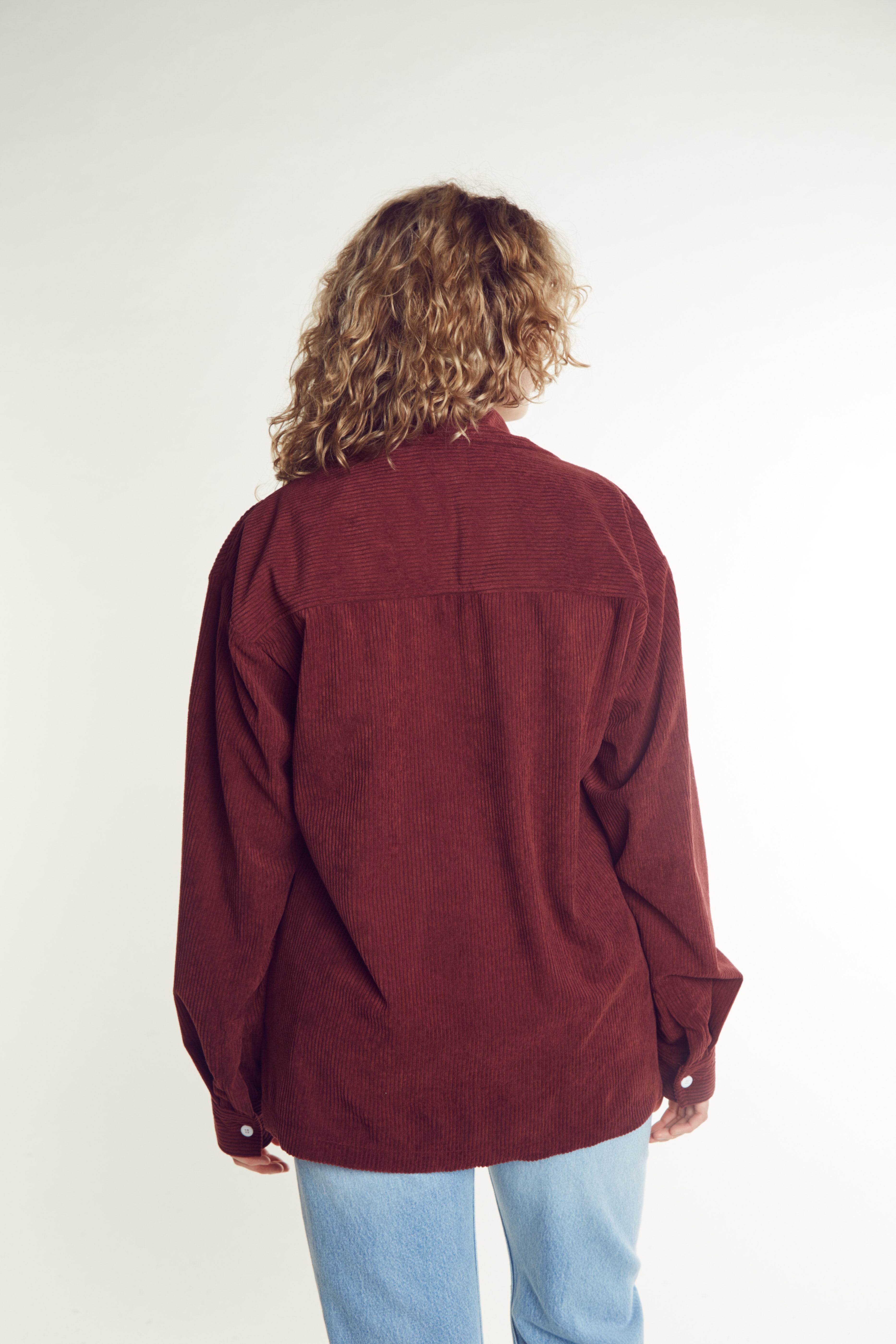 Lightweight Vulk Roman Overshirt Berry