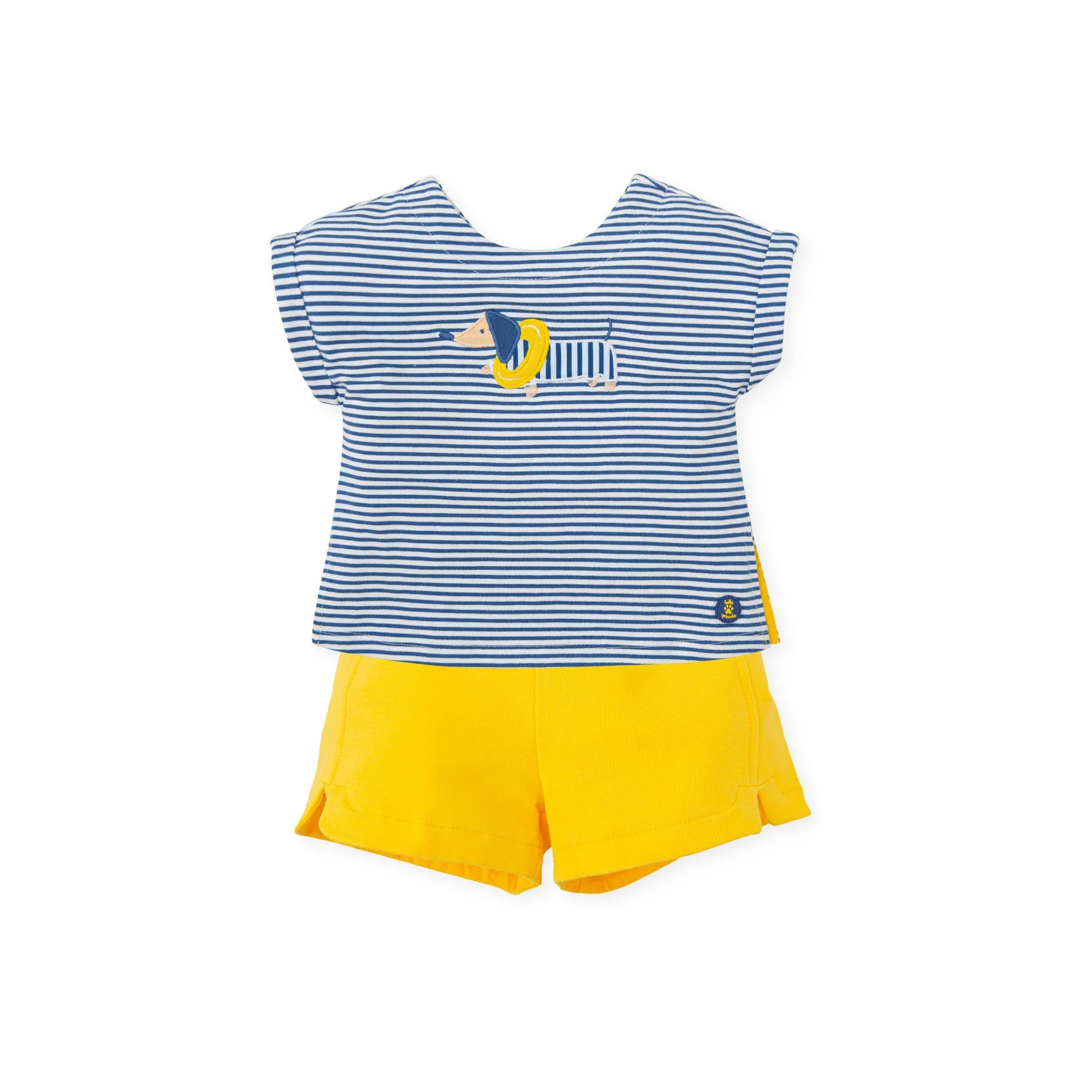 Canicross Knitted Girl Set - Atlantic Blue by B.Canicross