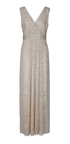 Cardi Silver Maxi Dress - Buy Online