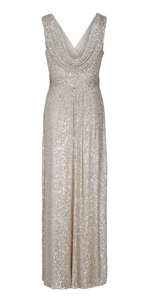 Cardi Silver Maxi Dress - Buy Online