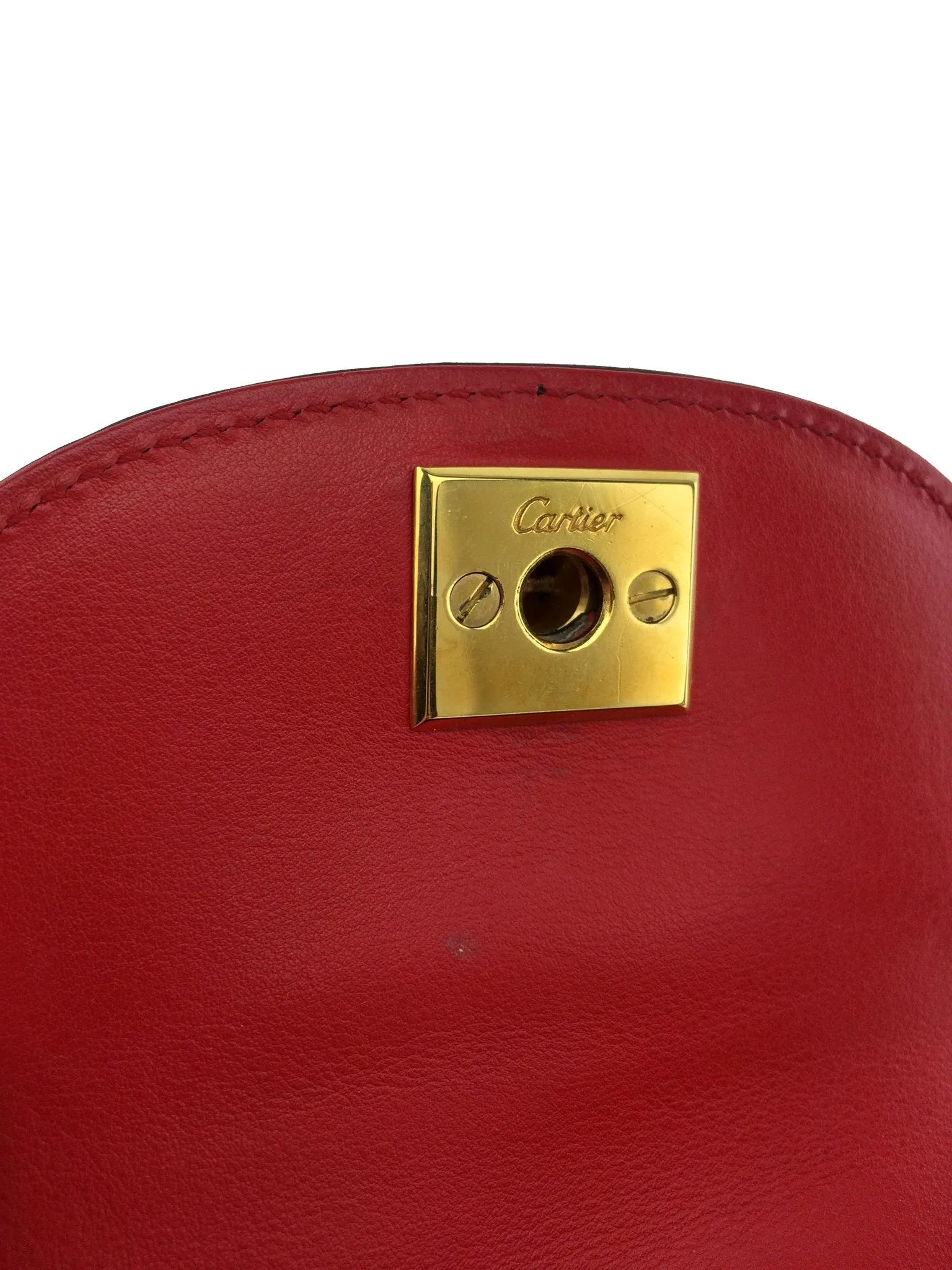 Cartier Leather Panthere Bag