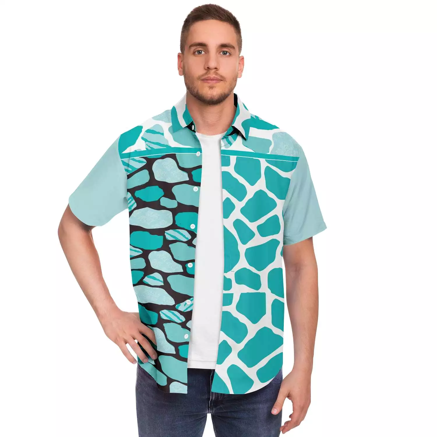 Cayman Islands Casual Button Up Shirt