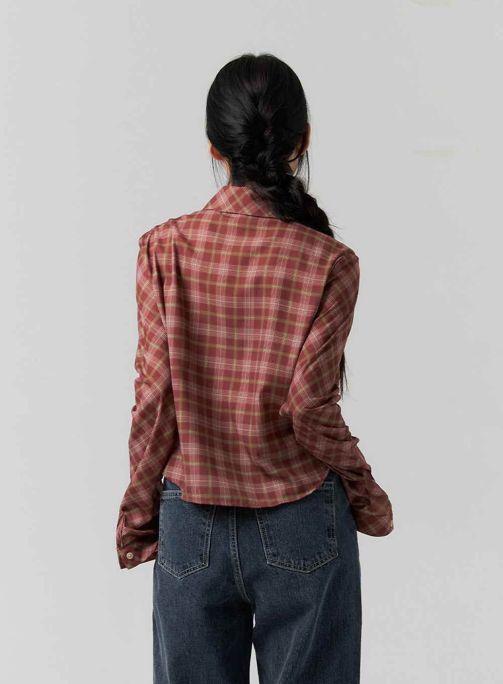 Checkered Shirt button down CS318