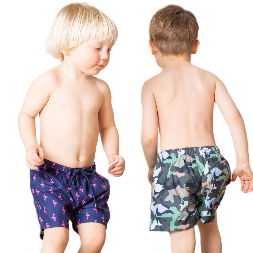 Children's Fire Swim Shorts