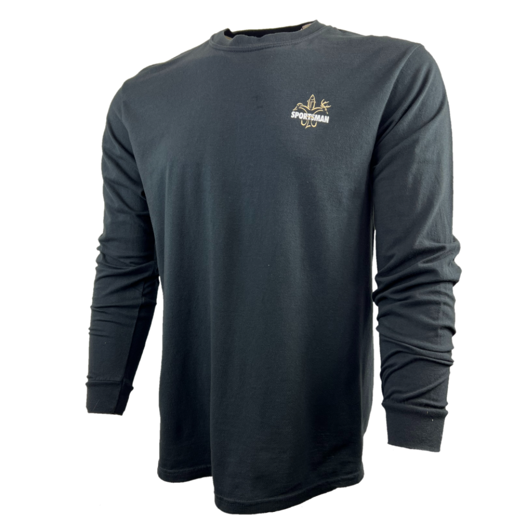 Classic Logo Long Sleeve Shirt: Men's Classic Logo Long Sleeve T-Shirt