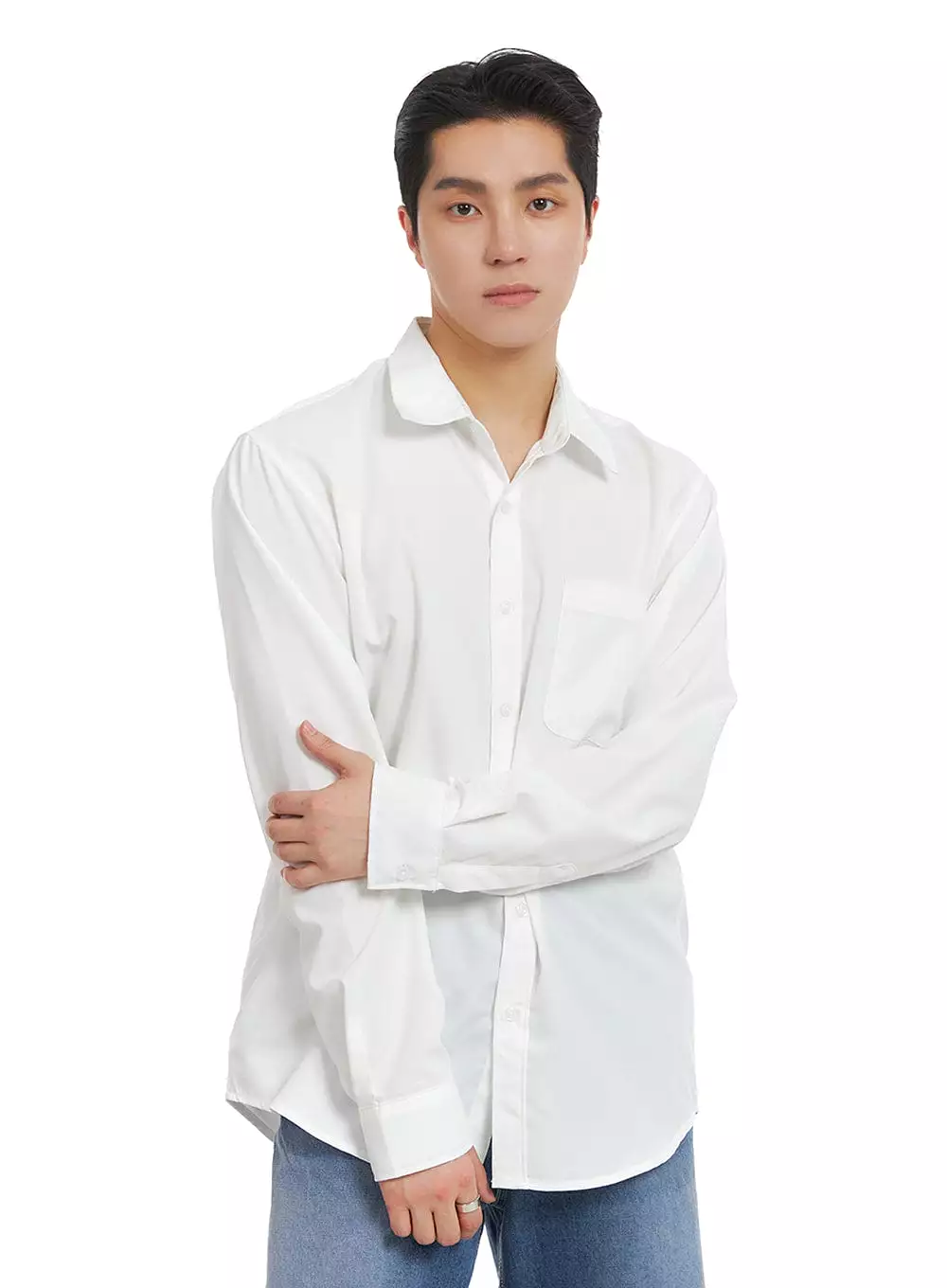 Classic White Shirt for Men - IA401