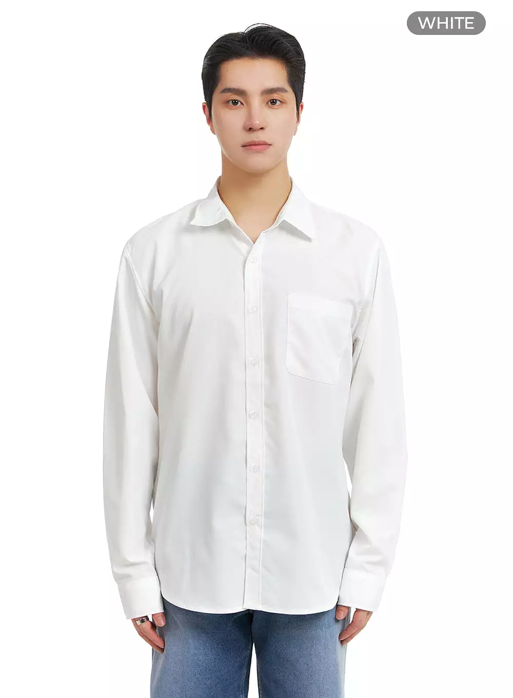 Classic White Shirt for Men - IA401