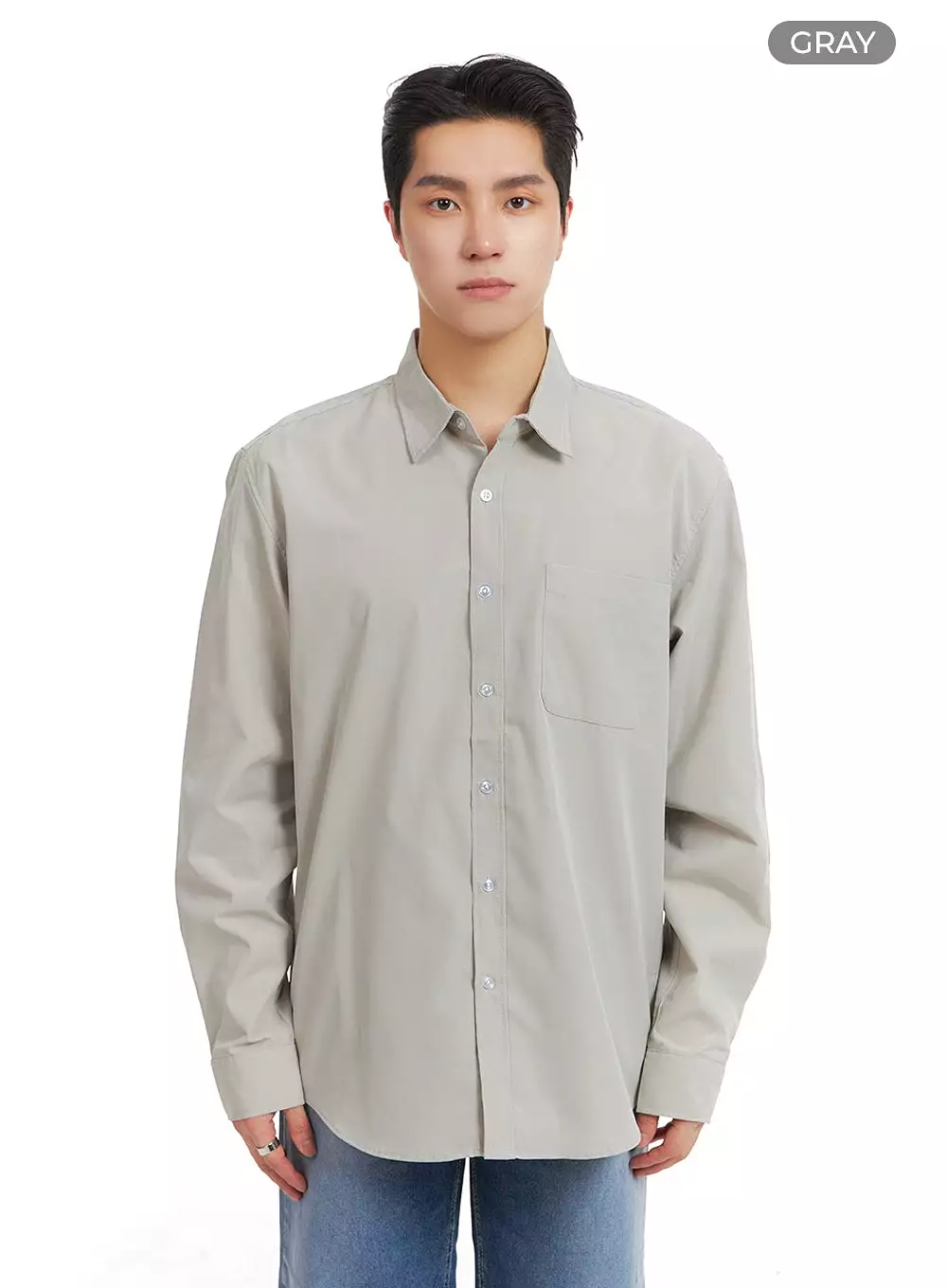 Classic White Shirt for Men - IA401