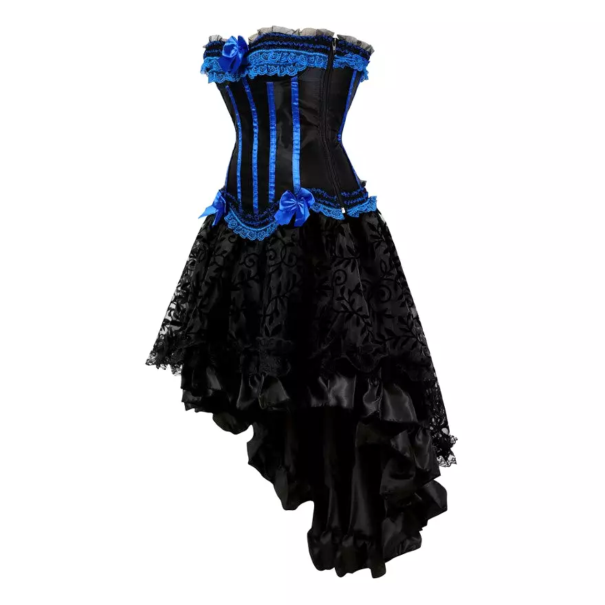 Blue Corset Dress Esmeralda (Drag) - Shop Now