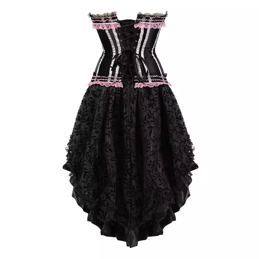 Pink Corset Dress Esmeralda Drag - Shop Now