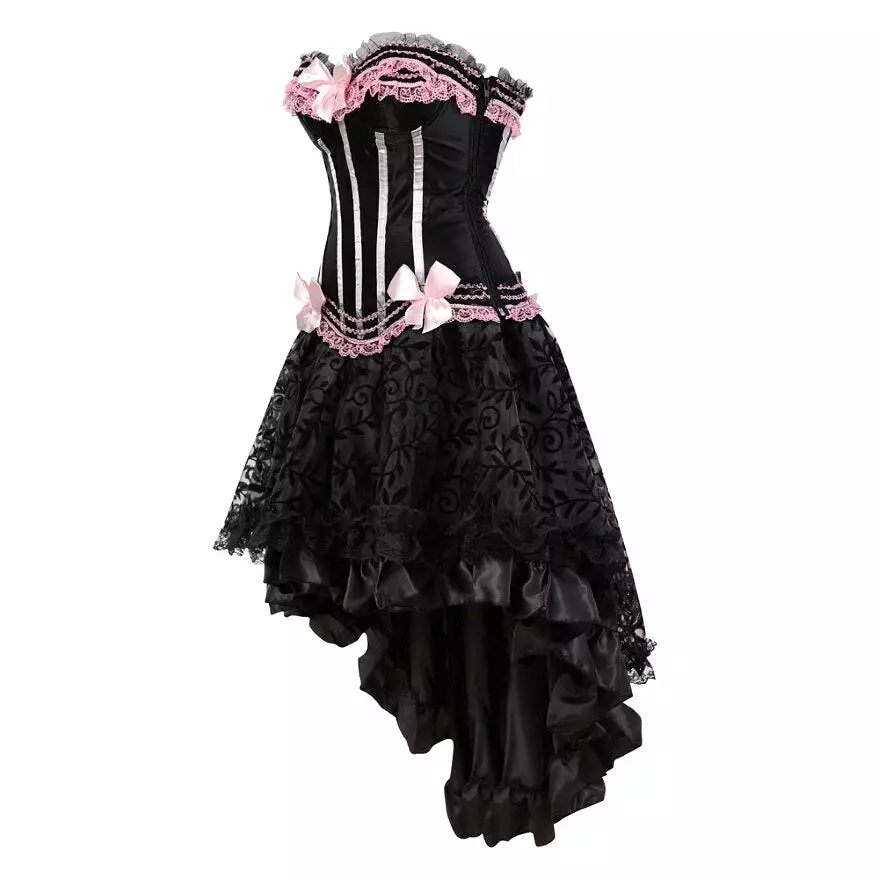 Pink Corset Dress Esmeralda Drag - Shop Now