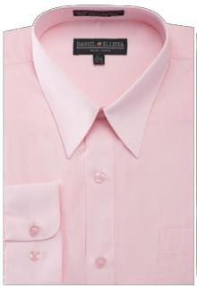 Daniel Ellissa Basic Dress Shirt DS3001 Pink