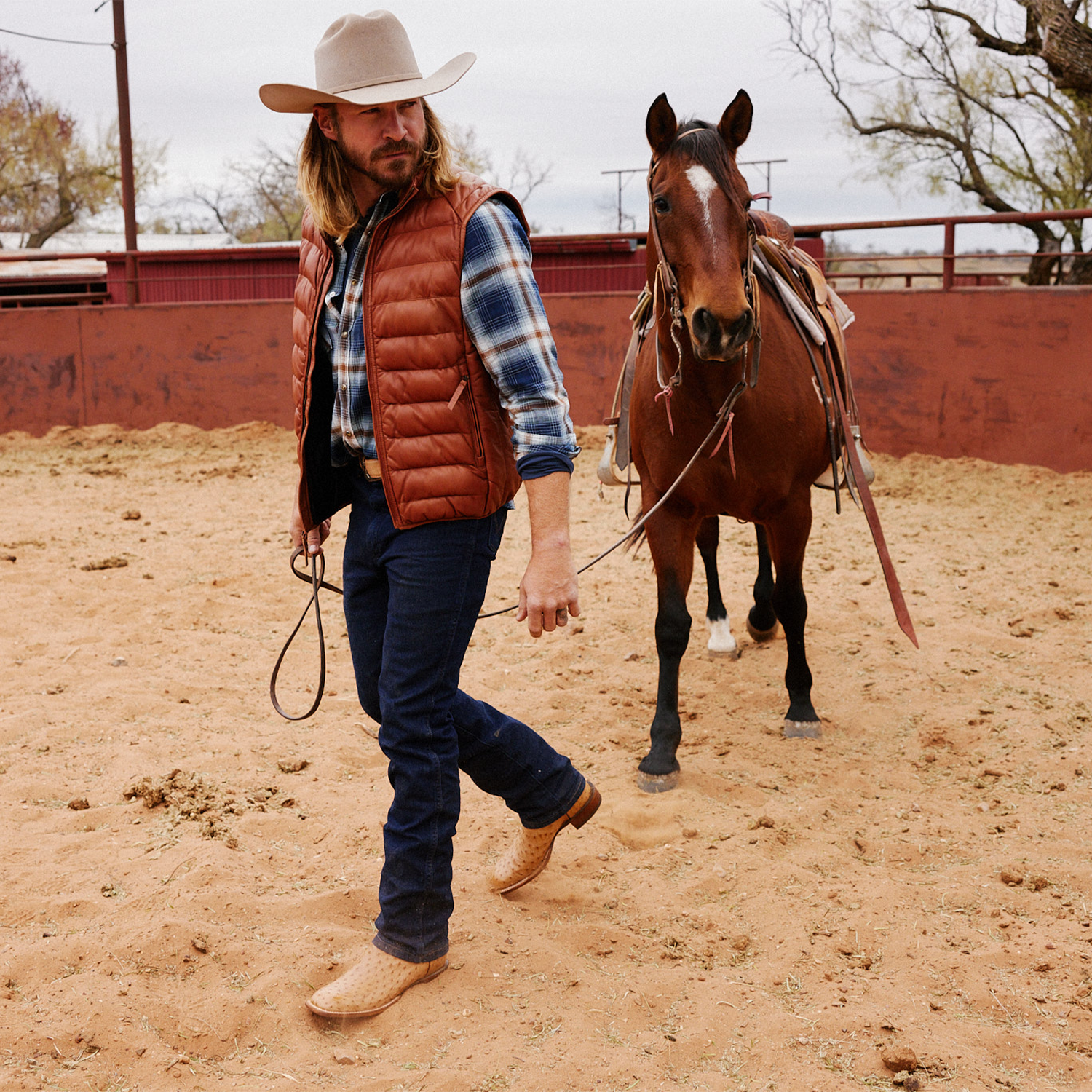 Denim and Tan Rio Grande