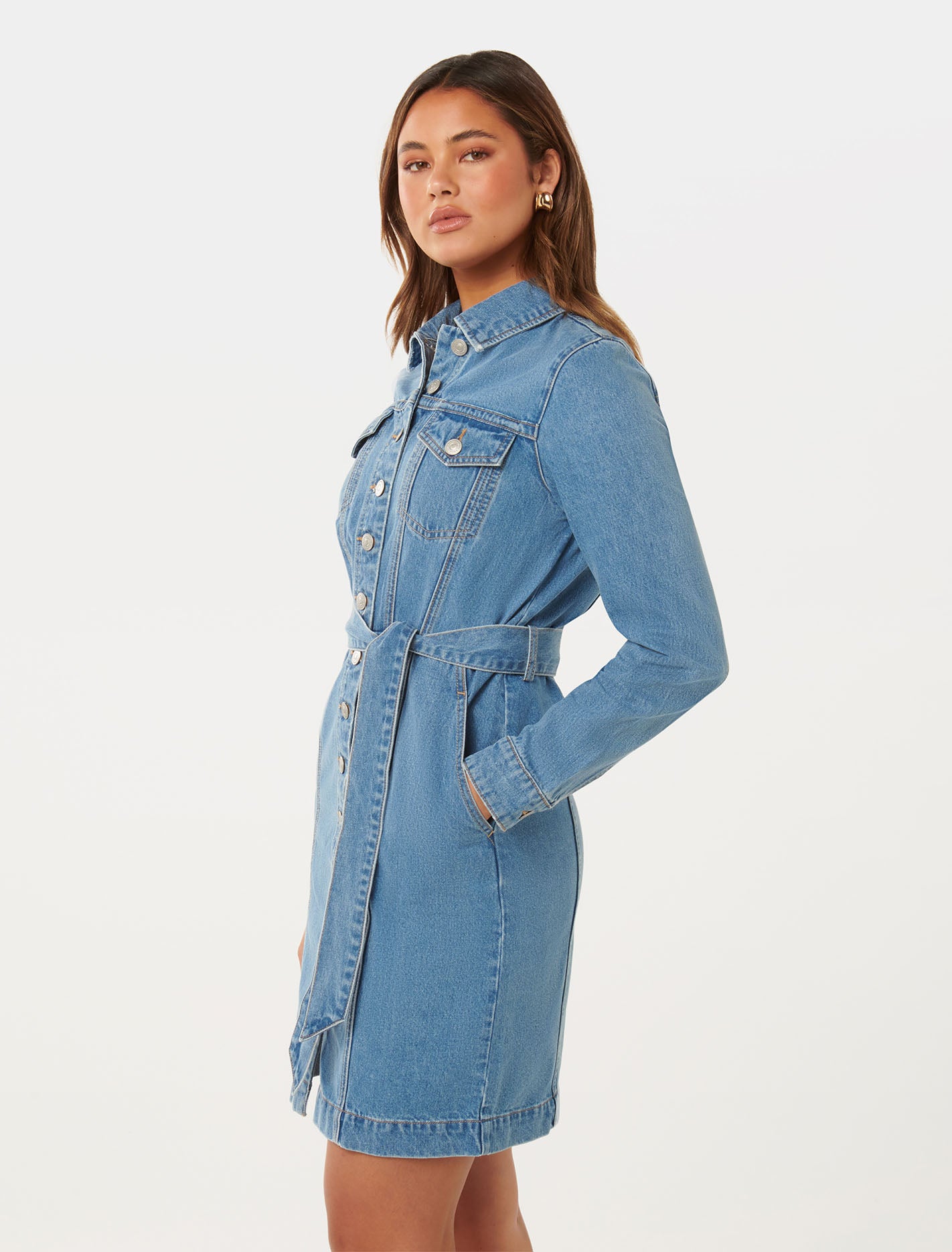 Denim shirt dress Taylor