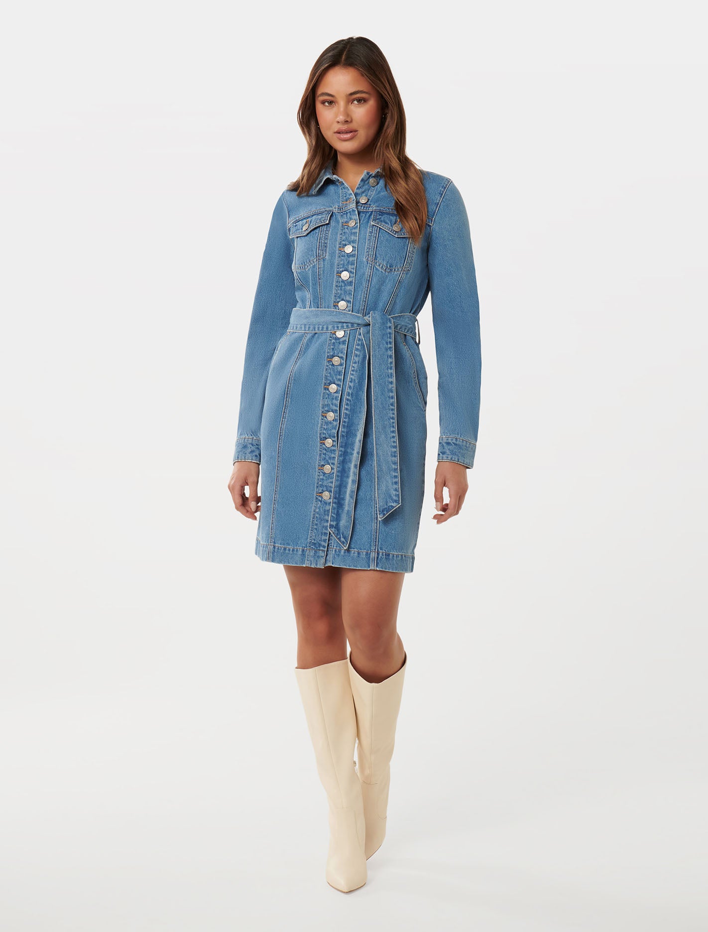 Denim shirt dress Taylor