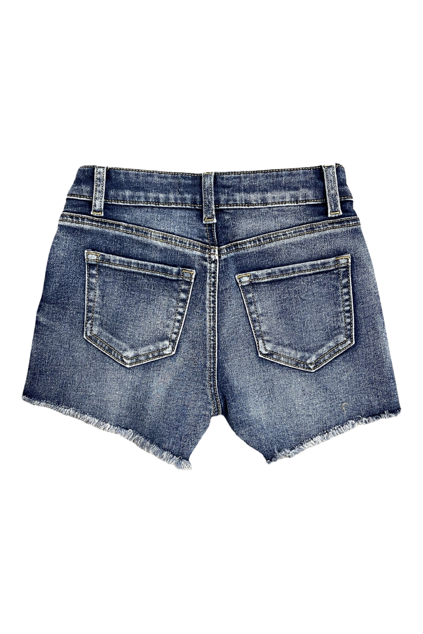 Denim Shorts in Dark Indigo color