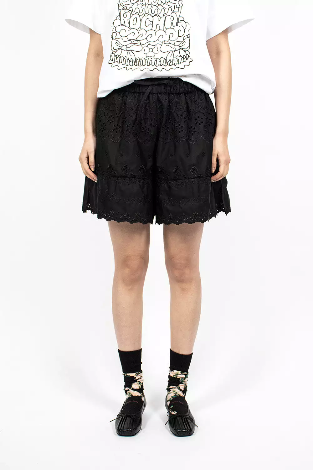 Drawstring Shorts Black