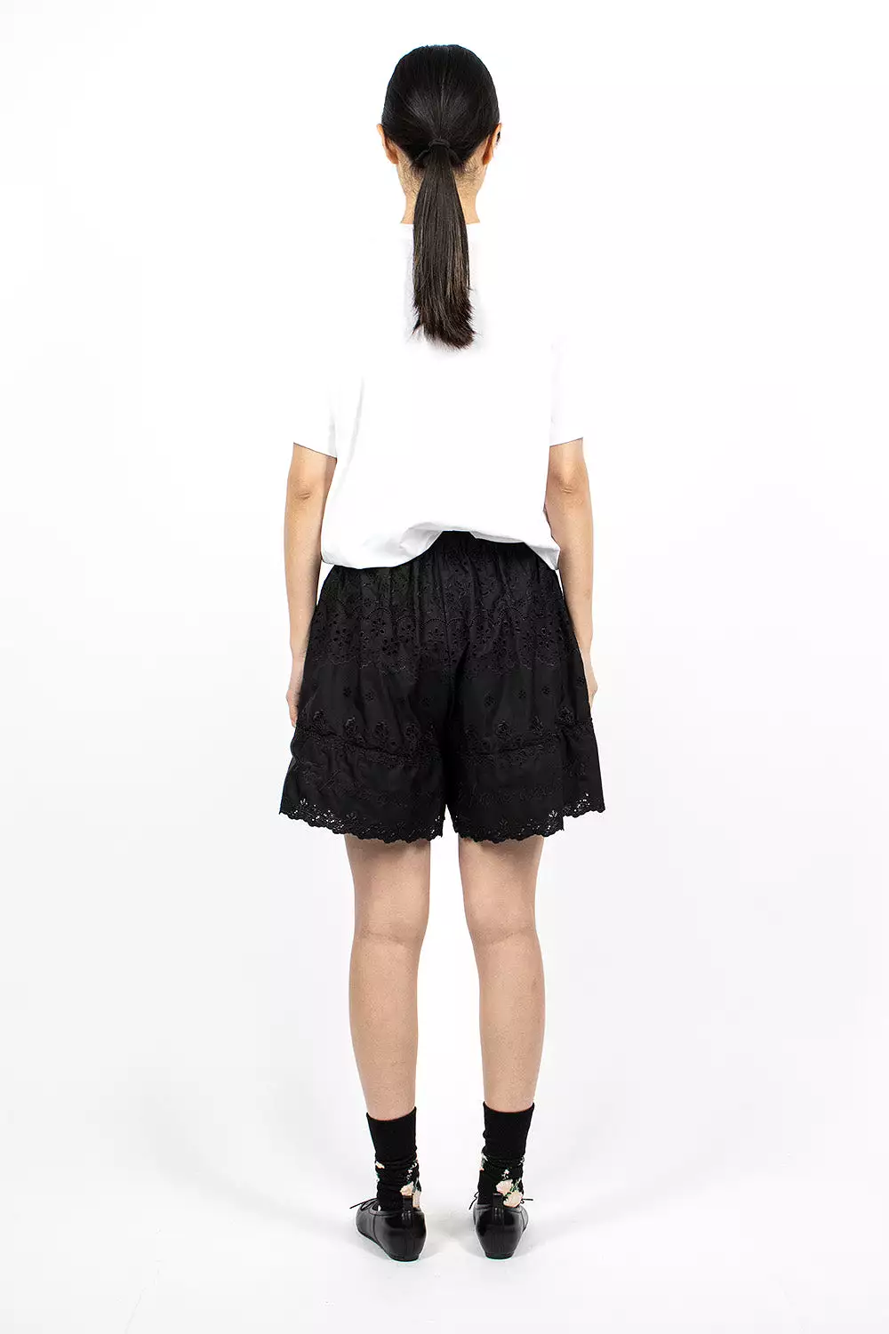 Drawstring Shorts Black