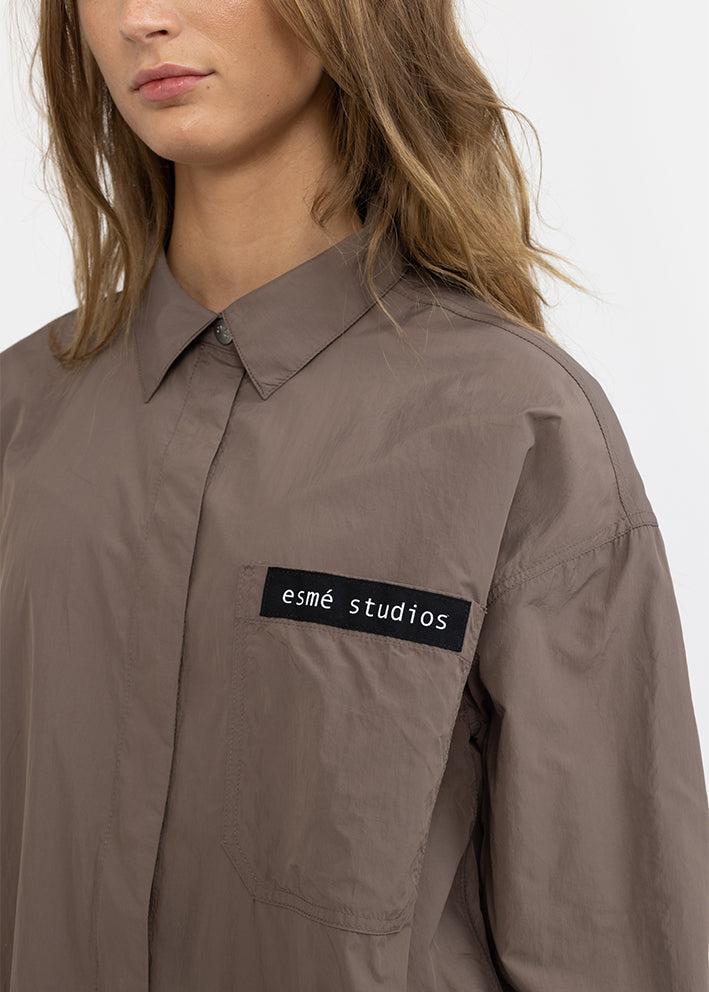 Esmé Studios Wilma Overshirt ES123-701 Skjorte - Falcon