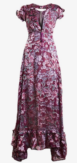 Flora Red Maxi Dress - Stunning Red Floral Maxi Dress