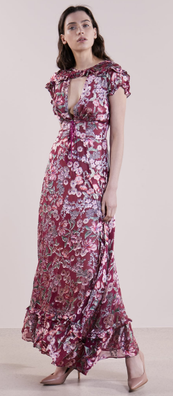 Flora Red Maxi Dress - Stunning Red Floral Maxi Dress