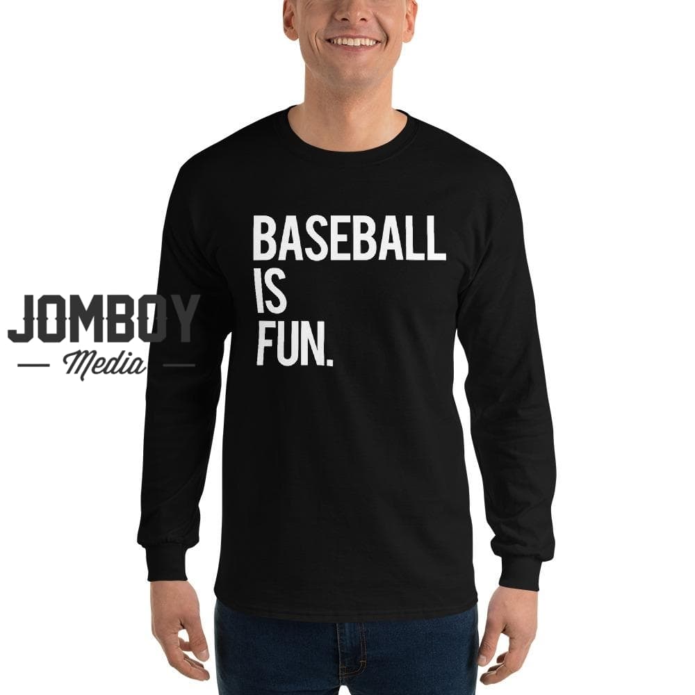 Fun Baseball | Long Sleeve Shirt - Size 4