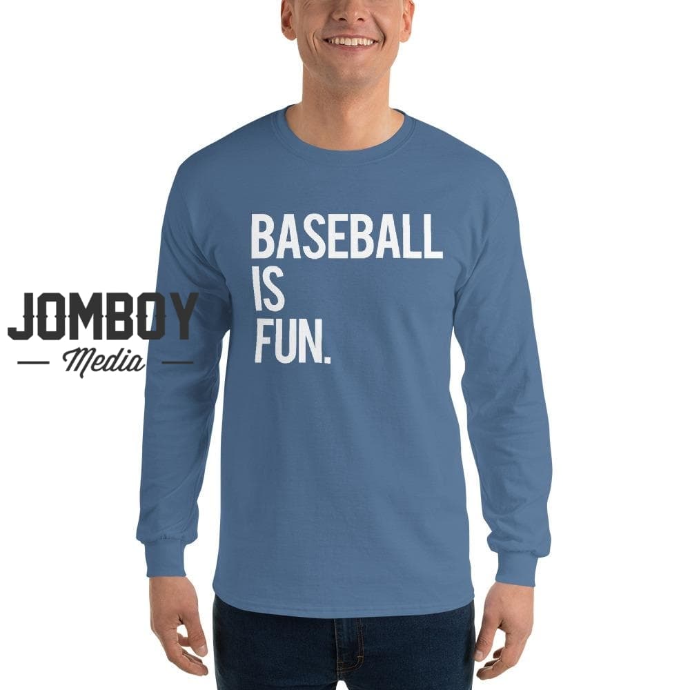 Fun Baseball | Long Sleeve Shirt - Size 4