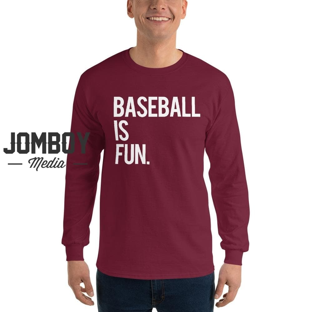 Fun Baseball | Long Sleeve Shirt - Size 4