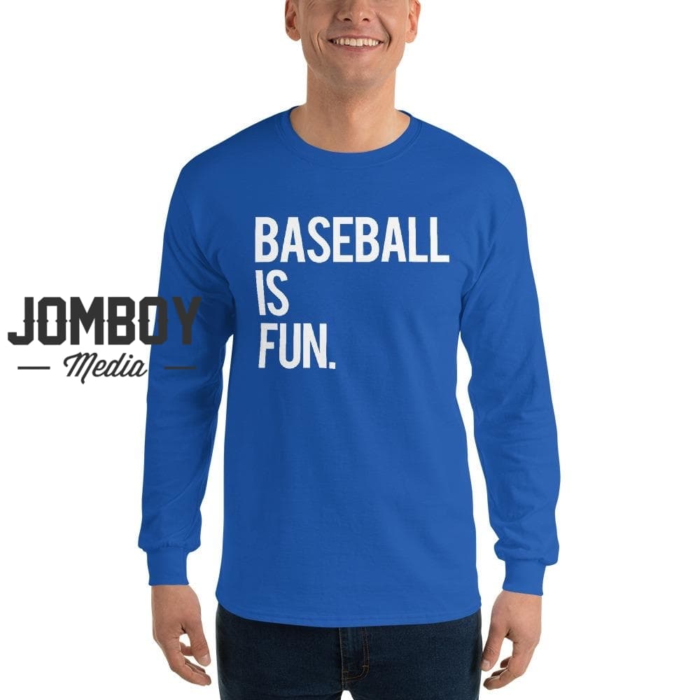 Fun Baseball | Long Sleeve Shirt - Size 4